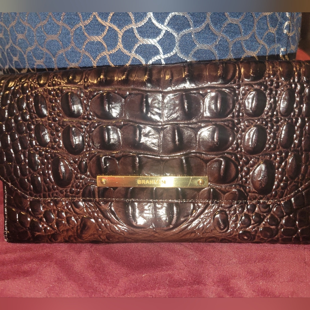 Brahmin Checkbook wallet
